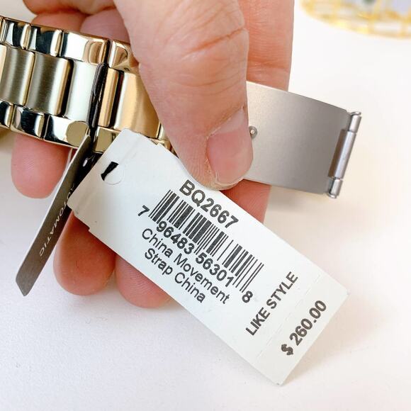 Fossil BQ2667 Brox Automatic Gold-Tone Stainless Steel Watch - Picture 7 of 7